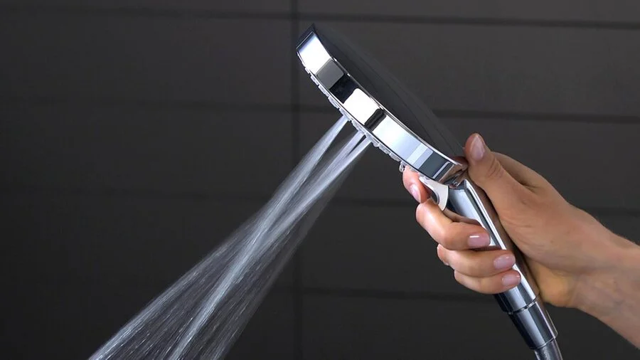 Душевая стойка Hansgrohe Raindance Select белый/хром, настенные - фото 7
