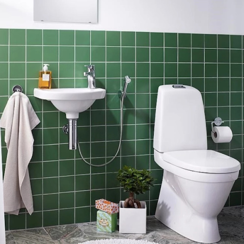 Смеситель для раковины с гигиеническим душем Gustavsberg Nautic GB41214147 - фото 3