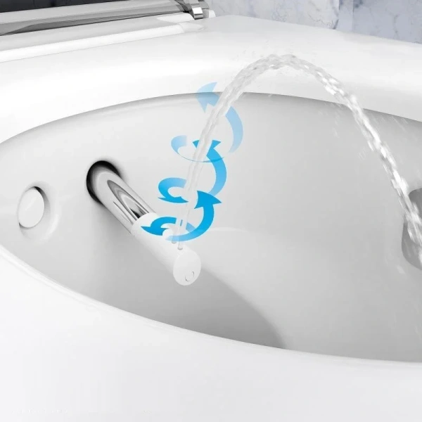 Унитаз подвесной Geberit AquaClean белый - фото 4