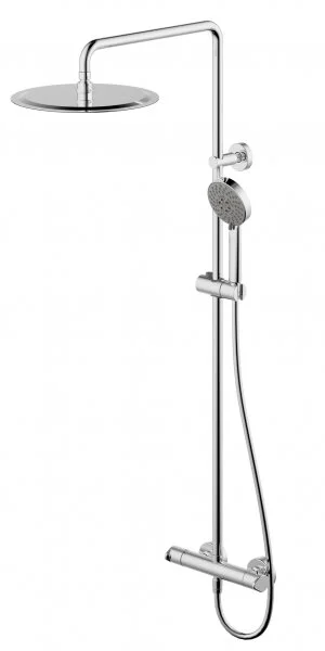 Душевая колонна с термостатическим смесителем для душа Bravat Waterfall F939114C-A5-RUS - фото 1