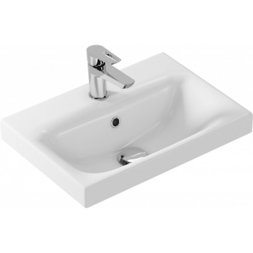 Раковина мебельная Aqwella Moduos Slim 50 см керамическая - фото 2