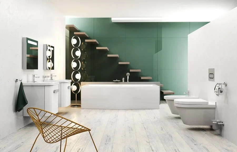 Смеситель для ванны Ravak Rosa на 3 отверстия, из латуни, округлая форма, с душевой лейкой - фото 5