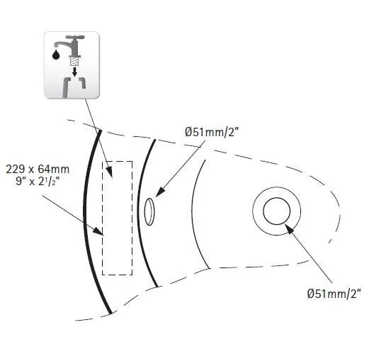 Ванна Victoria&Albert Shropshire SHR-N-SW, белая, 155 х 75 см, овальные - фото 5