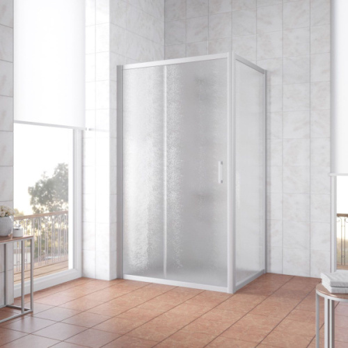 Душевой уголок стекло шиншилла Vegas-glass ZP+ZPV 110х90 02, современные, hi-tech - фото 3