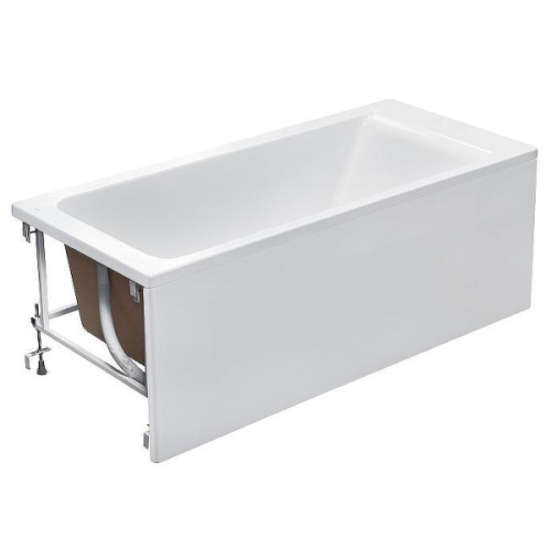 Ванна акриловая Roca Easy 180x80 см белая, без гидромассажа, недорогие, большие - фото 6