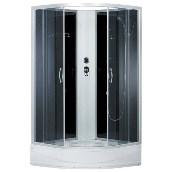 Душевая кабина Erlit Comfort 90х90 см стекло тонированное - фото 1
