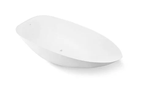 Ванна из литьевого мрамора Montebianco Canotto Due 190 х 90 см, 33050 - фото 1