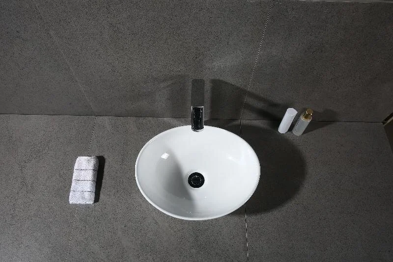 Раковина Grossman 41 см белая, в форме чаши, круглой формы - фото 5