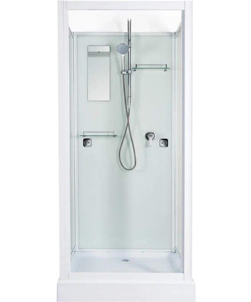 Душевая кабина River 90x90 см без крыши - фото 3
