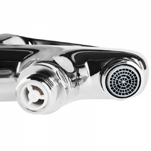 Смеситель для ванны IDDIS Torr на борт, недорогие, с душевой лейкой - фото 5