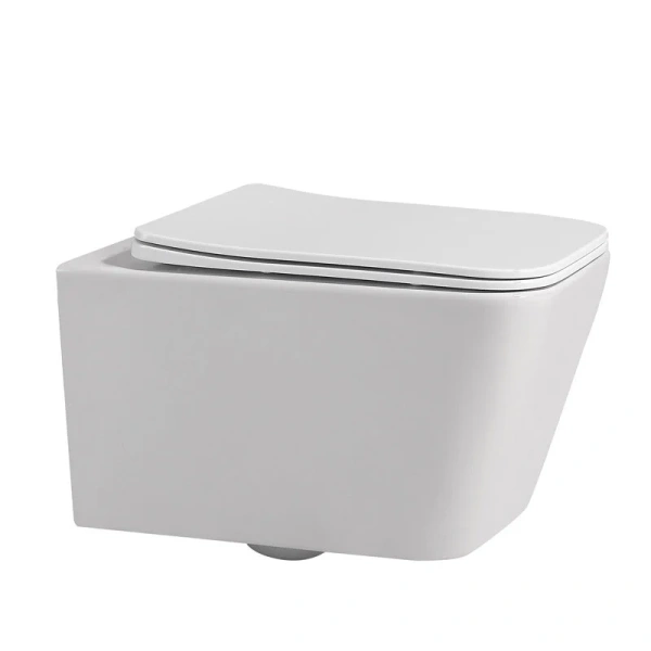 Унитаз подвесной Abber Rechteck AC1201 безободковый - фото 1