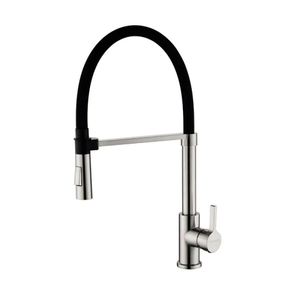 Смеситель для кухни Paulmark Halt Ha214021 с гибким изливом