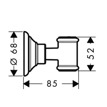 Держатель для душа Axor Montreux 16325 - фото 4