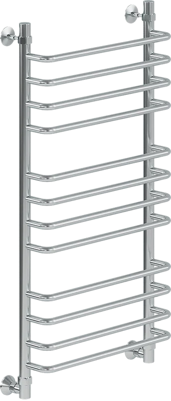 Полотенцесушитель водяной Ника Quadro 100x50 см хром - фото 1