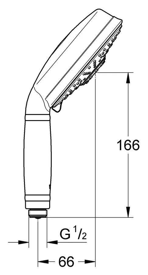 Душевая стойка Hansgrohe Raindance Select 27127 с термостатом - фото 2
