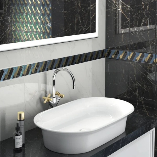 Раковина Kerama Marazzi Canaletto CN.wb.65 см накладная - фото 4