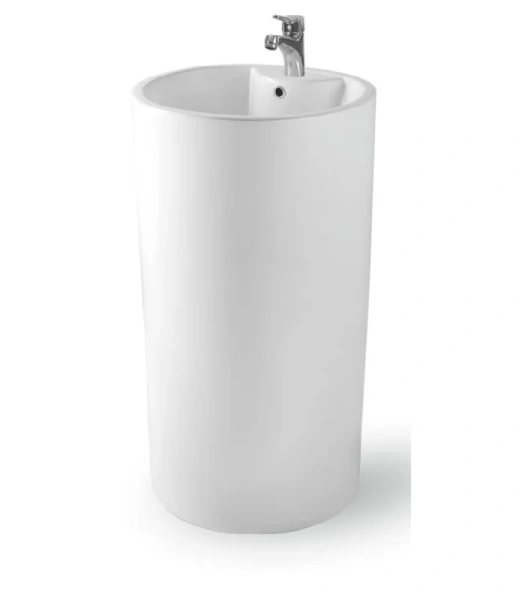 Раковина напольная GID Autonomo Nb135 46 см белая - фото 1