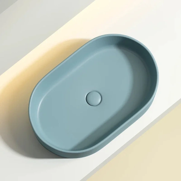 Раковина Ceramicanova Element 60 см зеленая, в наличии - фото 9