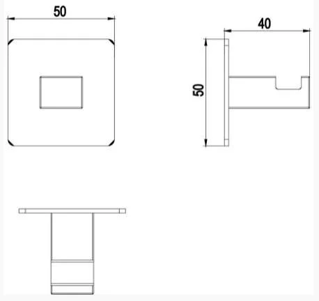 Крючок для ванной  Timo Selene 10013/00 - фото 2