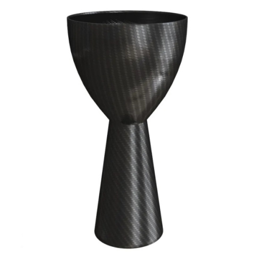 Раковина напольная Abber Karbon карбоновая - фото 1