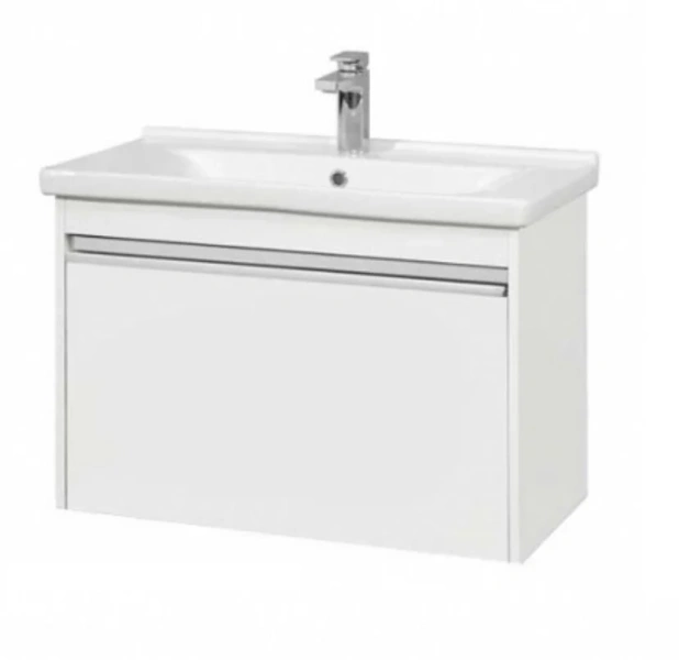 Тумба с раковиной подвесная Акватон Капри 1A230201KP 80 см с выдвижным ящиком