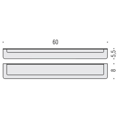 Полотенцедержатель Colombo Over сатин - фото 3