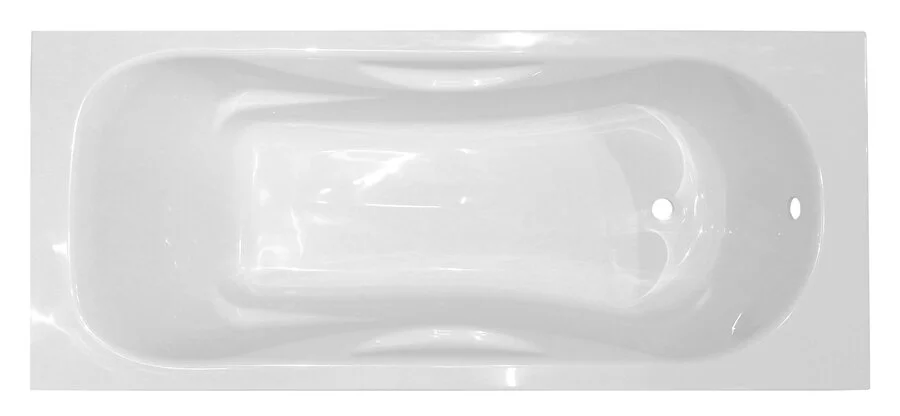 Ванна из литьевого мрамора Эстет Эллис 170x75 см белая глянцевая - фото 3