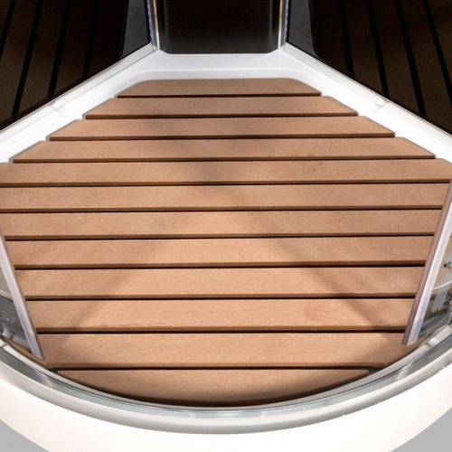 Душевая кабина Deto BM 90х90 см без крыши, хромированный профиль - фото 9