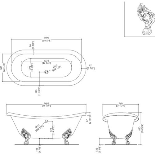 Схема, чугунные - фото 2