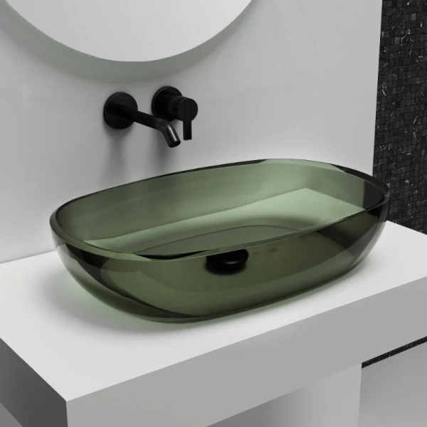 Раковина Abber Kristall AT2805 60 см накладная