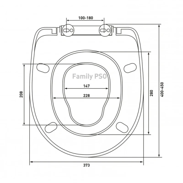Крышка-сиденье с микролифтом BERGES Family полипропилен index_2 - фото 7