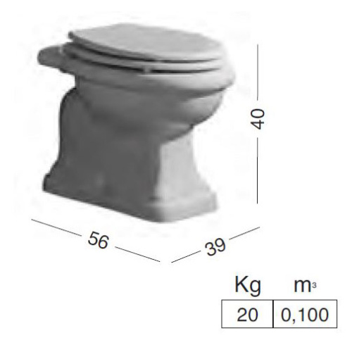 Унитаз Eurodesign Lord CER-VAS - фото 4