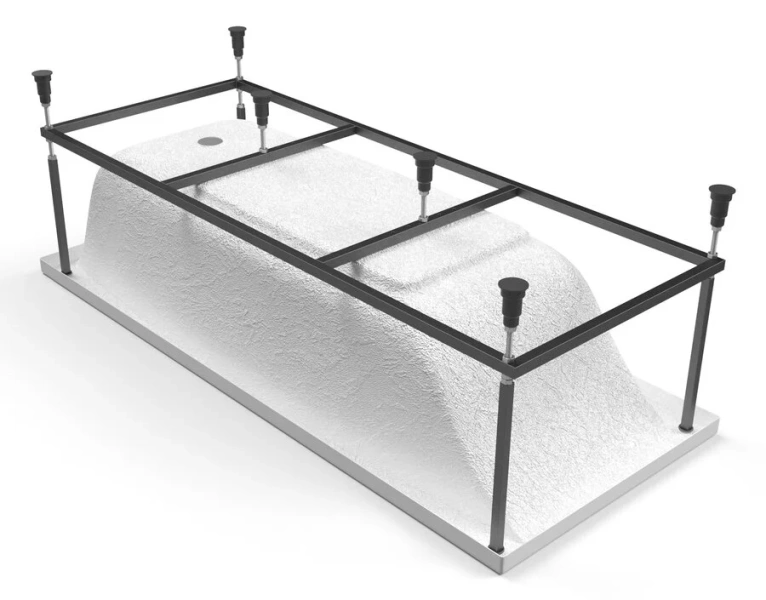 Ванна акриловая Cersanit Virgo P-WP-VIRGO*180NL 180х80 см белая, прямоугольные - фото 5