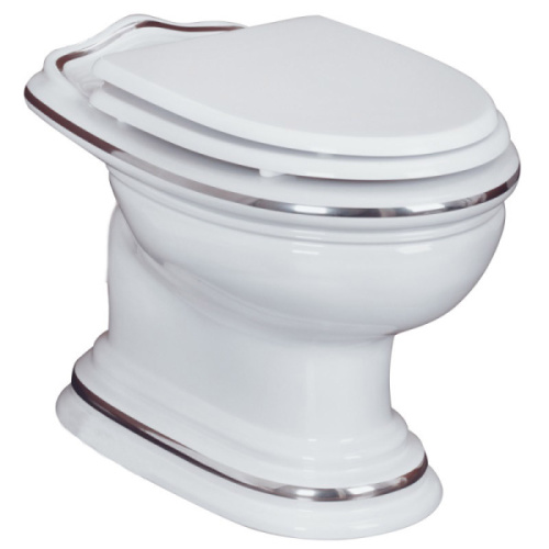 Унитаз напольный Migliore Milady декор D2/PL - фото 2