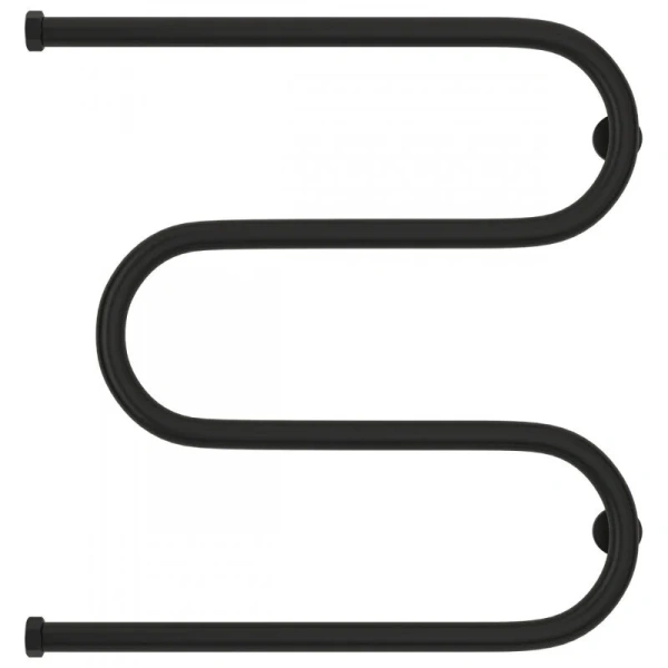 Полотенцесушитель водяной Сунержа М-образный 60х60 см черный матовый, нет в наличии - фото 8