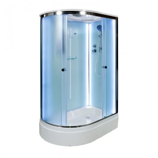Душевая кабина Deto D272S 120х80 см с Led подсветкой - фото 3