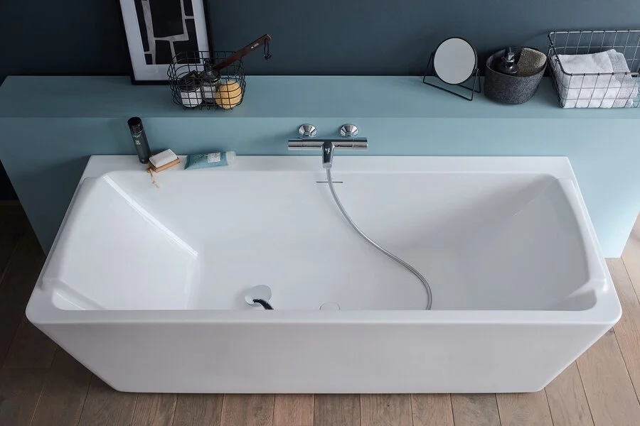 Ванна акриловая Jacob Delafon Reve 180x80 см приставная, без гидромассажа, большие - фото 6