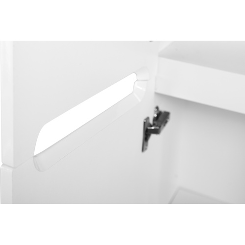 Шкаф-пенал подвесной BelBagno Etna 40 см bianco lucido левосторонний, современные, hi-tech - фото 5