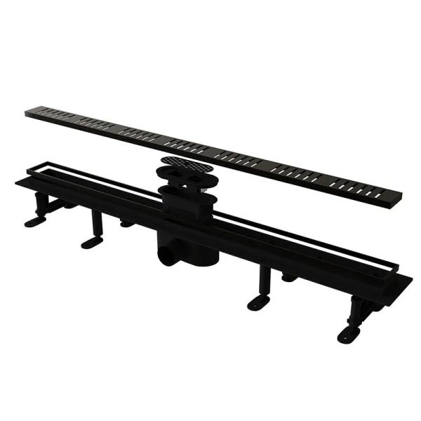 Душевой лоток RGW SDR 80 см черный - фото 4