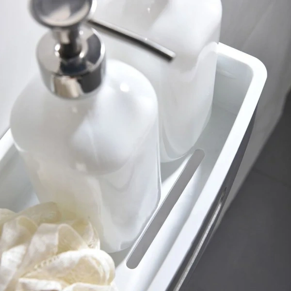 Полочка для ванной Art & Max подвесная, нержавеющая сталь - фото 4