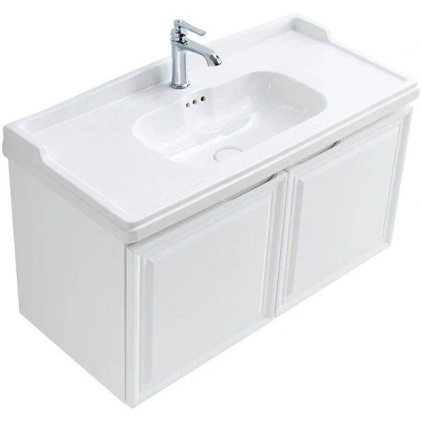Тумба под раковину подвесная Cezares Giubileo 80 см bianco lucido - фото 4