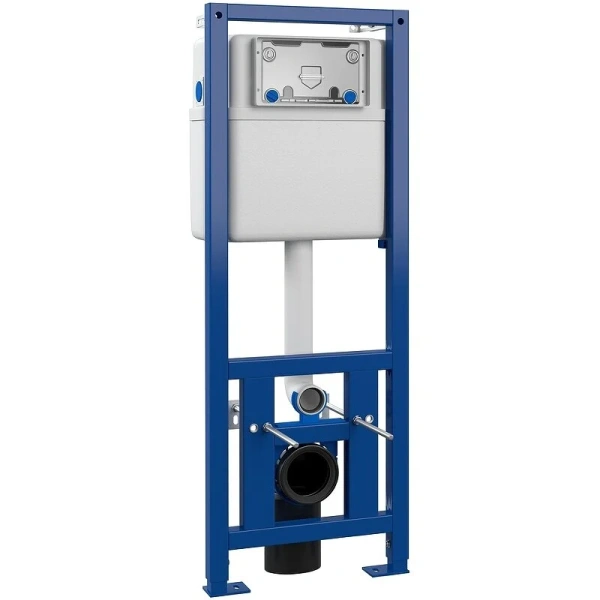 Унитаз с инсталляцией Cersanit City с белой кнопкой, с инсталляцией index_2 - фото 8