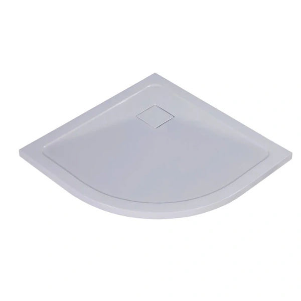 Душевой поддон WasserKRAFT Dinkel 90x90 см белый глянец - фото 1