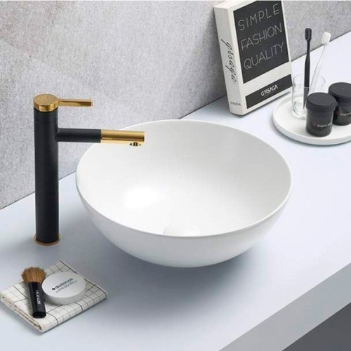 Раковина Velvex 40 см белая матовая, современные, hi-tech - фото 2