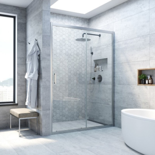 Душевая дверь стекло прозрачное Vegas-glass ZP 120 01, 120 см - фото 3