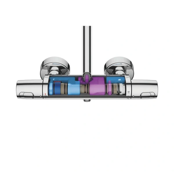 Душевая стойка Grohe Euphoria с термостатом, в наличии - фото 9