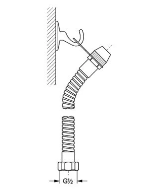 Шланг Grohe Trigger Spray 27102000 - фото 2
