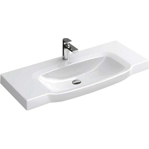 Раковина Villeroy & Boch Sentique 100 см белая - фото 1