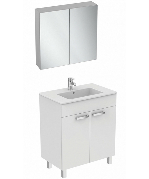 Тумба с раковиной подвесная Ideal Standard Tempo E0536 70 см с 2-мя дверцами, 70 см - фото 6