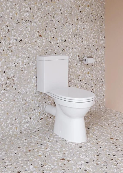 Унитаз компакт VitrA S10 безободковый - фото 2